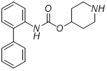 piperidin-4-yl biphenyl-2-ylcarbamate