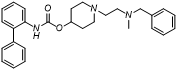1-(2-(3-((4-carbamoylpiperidin-1-yl)methyl)-N-methylbenzamido)ethyl)piperidin-4-yl [1,1'-biphenyl]-2-ylcarbamate