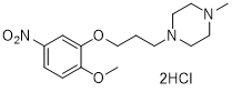 1-(3-(2-methoxy-5-nitrophenoxy)propyl)-4-methylpiperazine Dihydrochloride