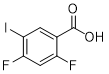 2,4-difluoro-5-iodobenzoic acid